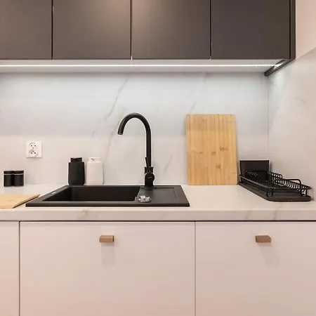 Апартаменти Bright Loft With River View - Old Town - Вроцлав